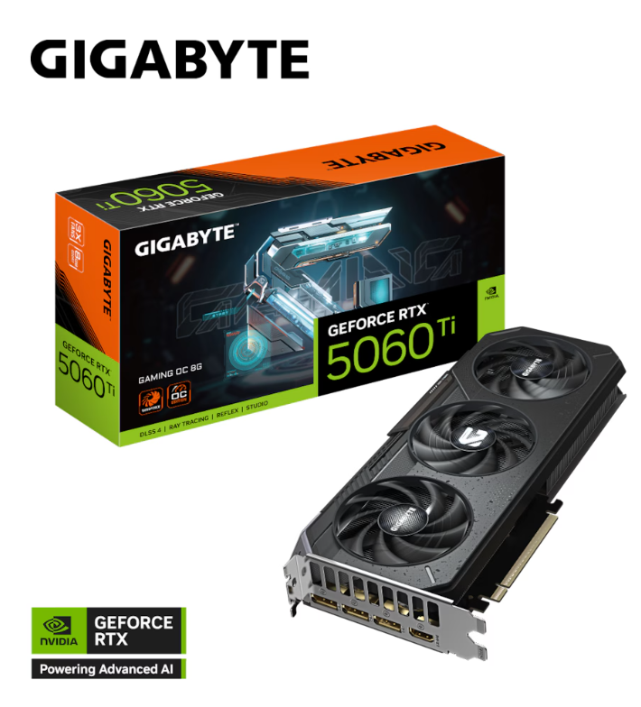 Gigabyte GeForce RTX 5060 Ti Gaming OC
